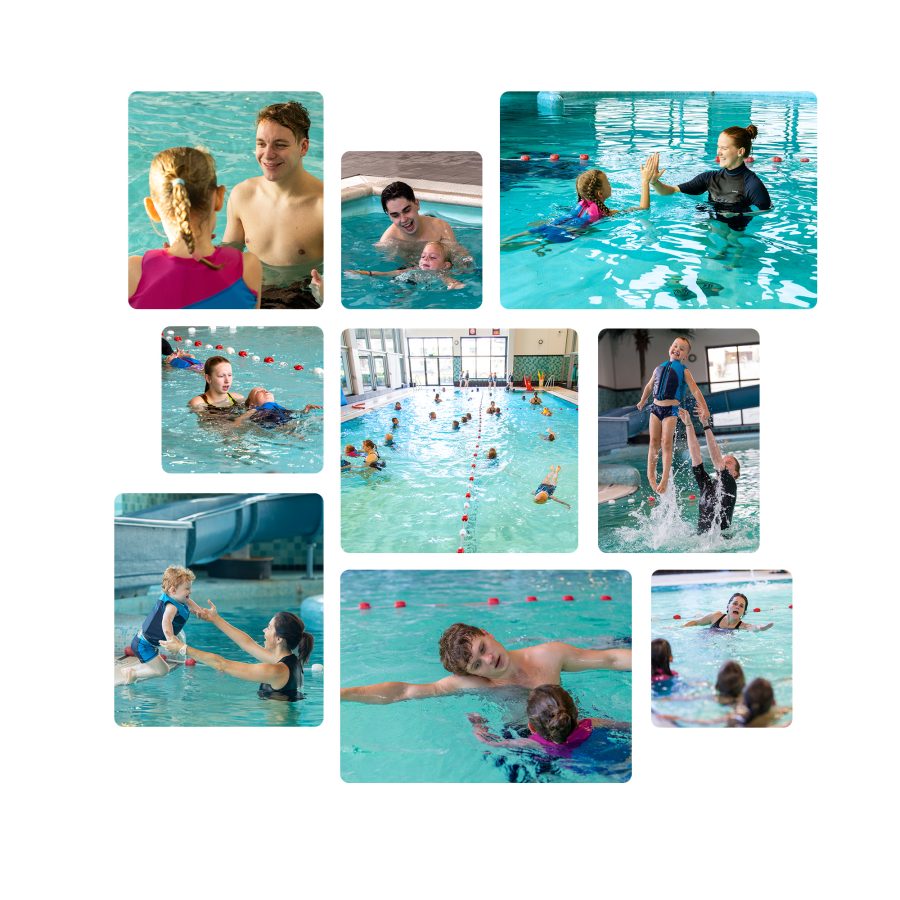 Overzicht foto's zwemles